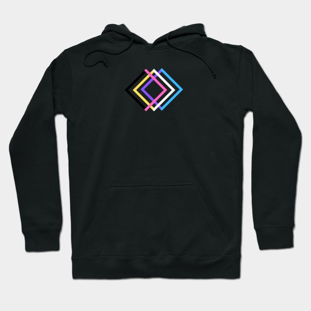 Trans Non-Binary Diamond Hoodie by Queer Sauce Brand